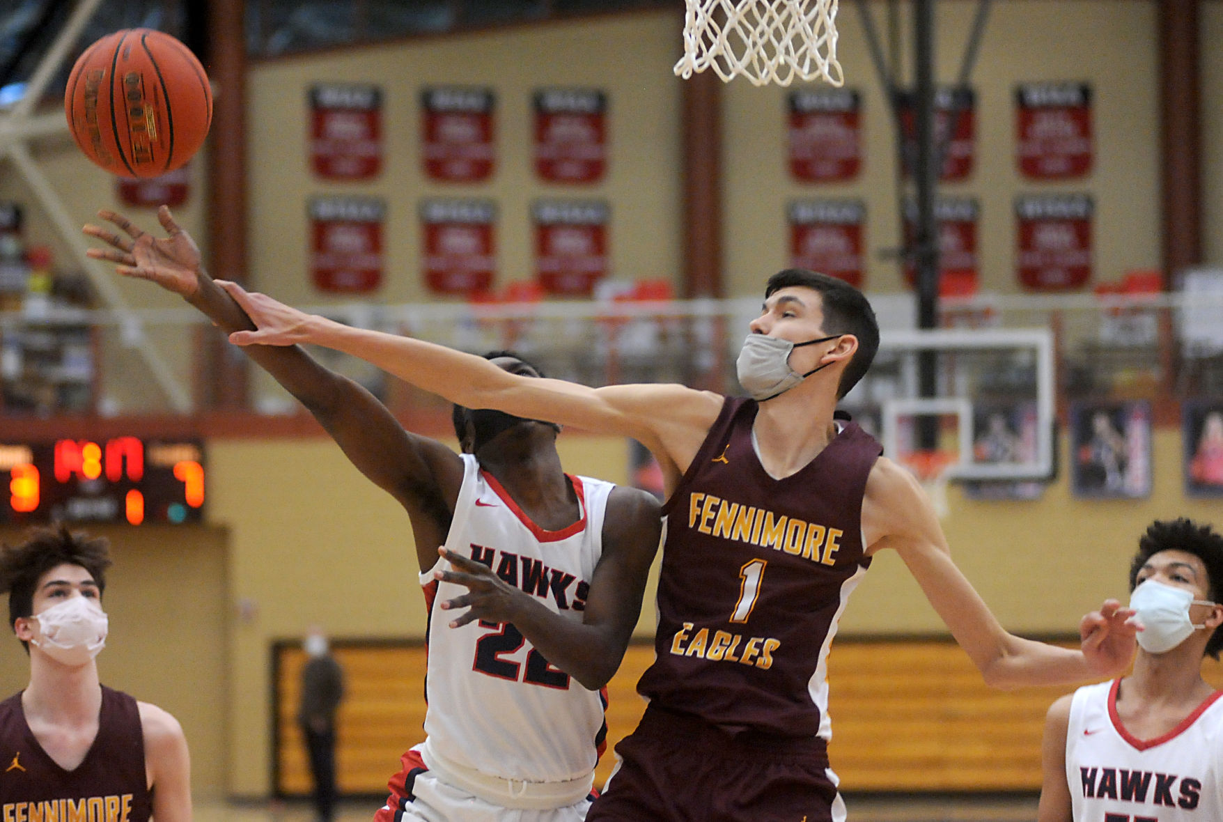 Driving to the basket